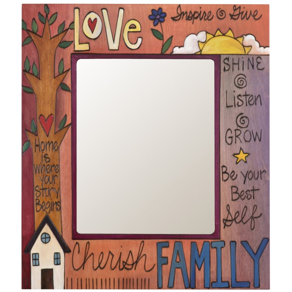 Sticks Love, Cherish, Family Picture Frame, 8x10 FRM032711577