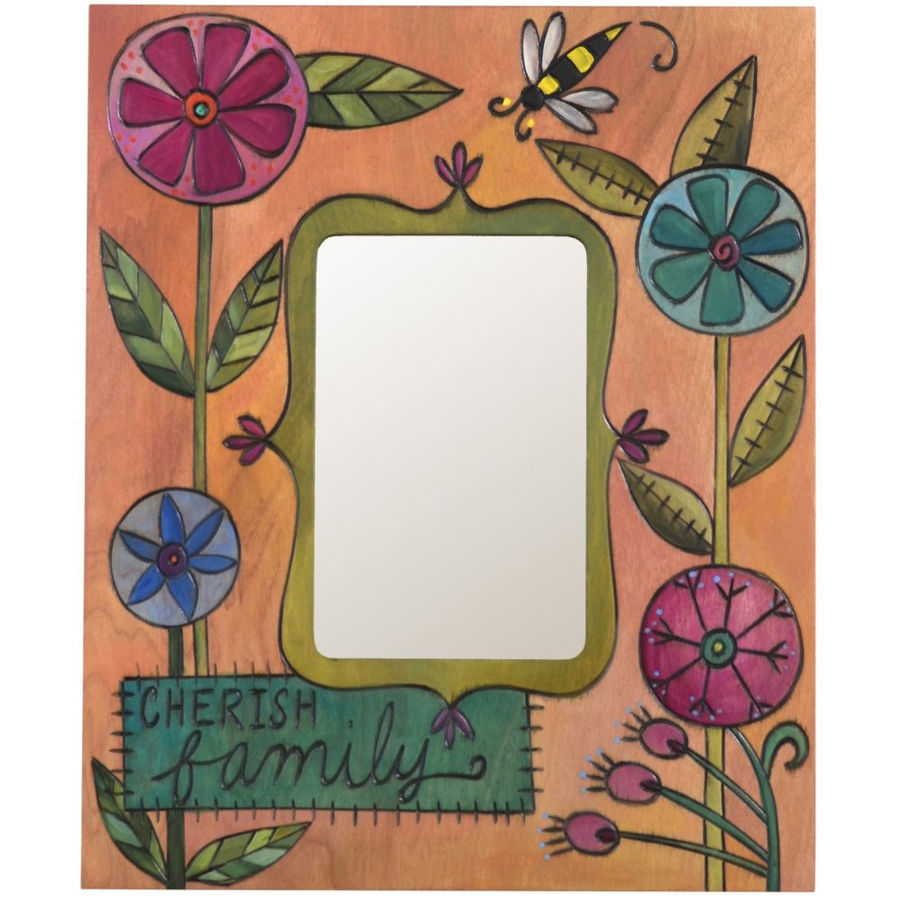 Sticks Cherish Family Bee Flowers Picture Frame, 8x10 Borsheims