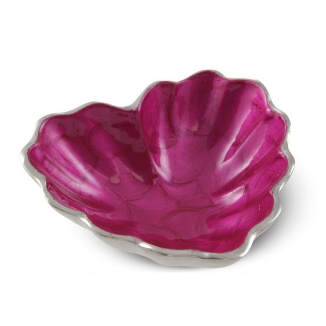 Julia Knight Heart 4" Bowl, Raspberry