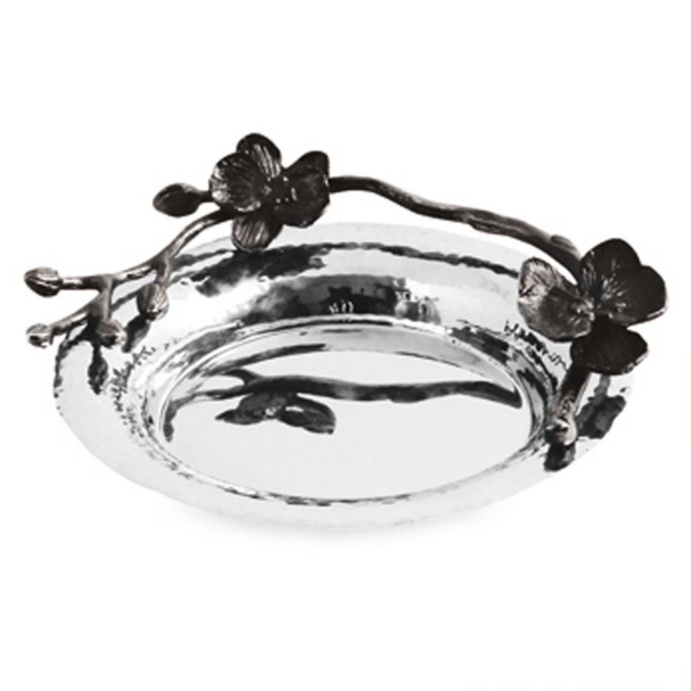 Michael Aram Black Orchid Wine Coaster