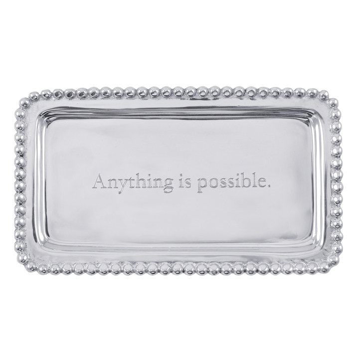 Mariposa Anything is Possible Beaded Statement Tray