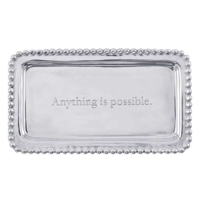 Mariposa Anything is Possible Beaded Statement Tray