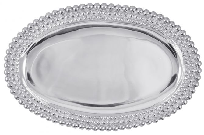 Mariposa Triple Pearl Oval Platter