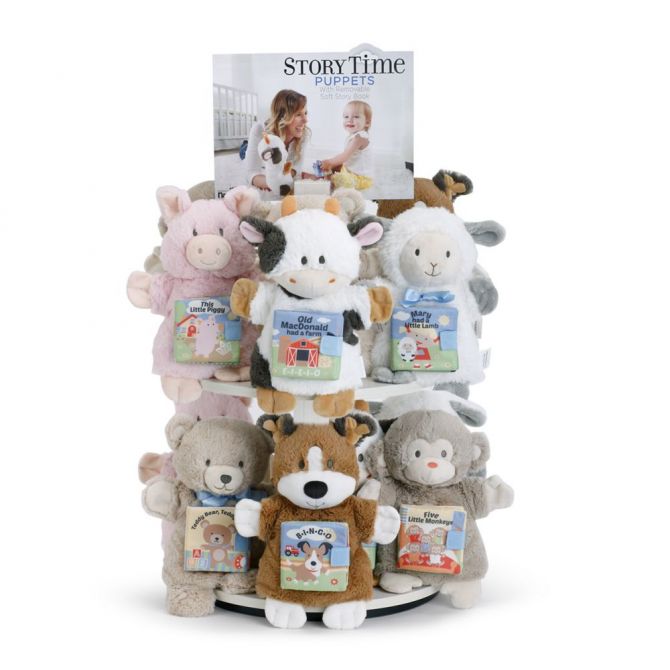 Demdaco Story Time Puppet Book Display
