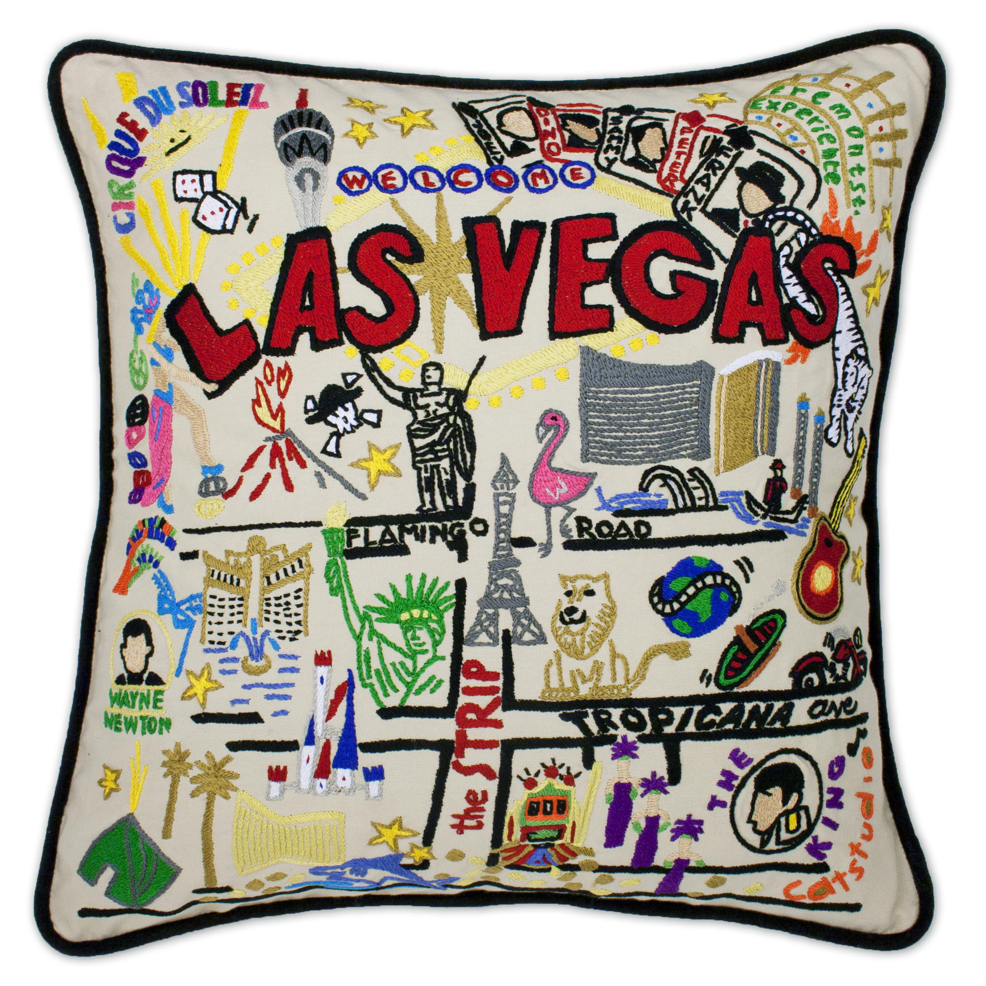 Catstudio Las Vegas Pillow Borsheims