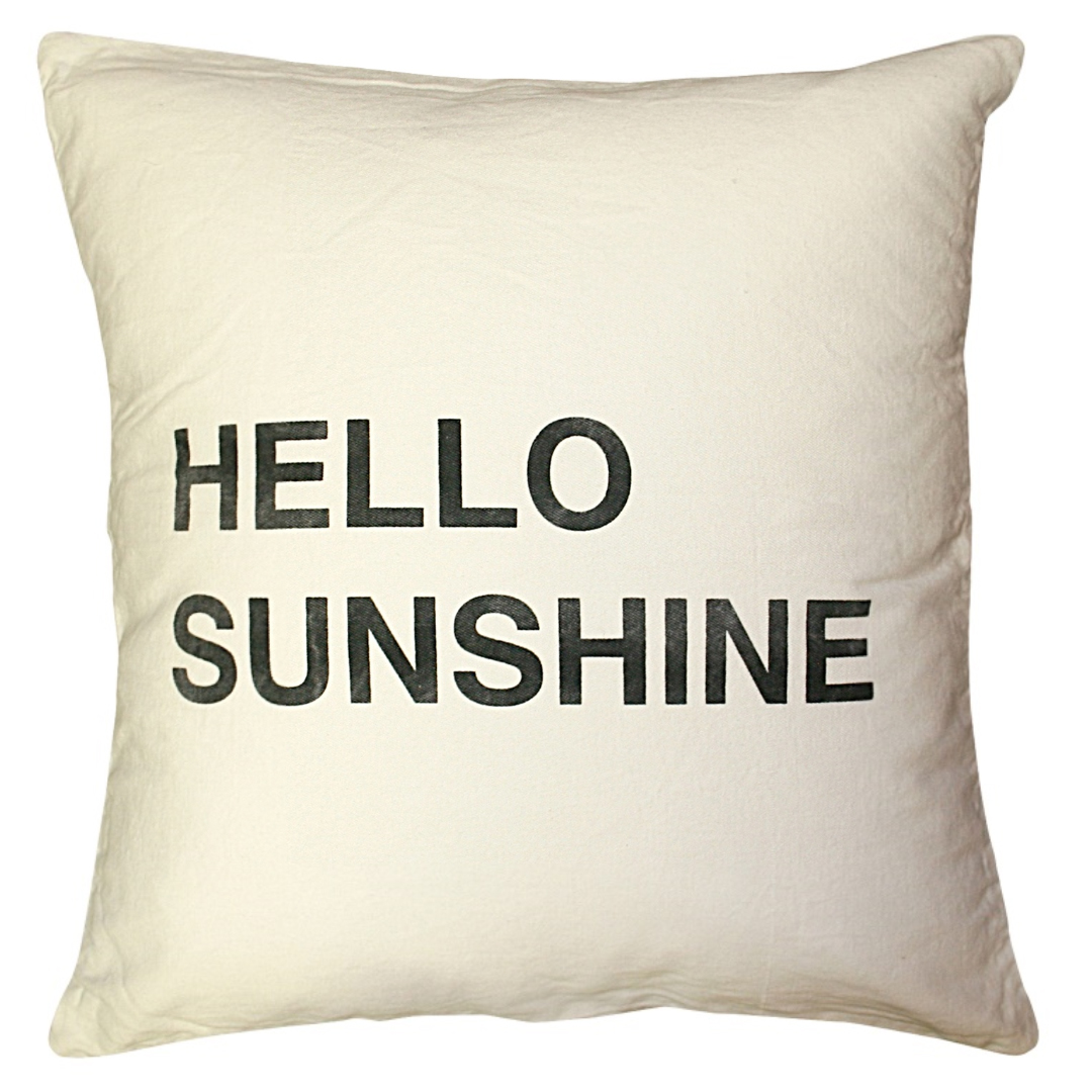 hello sunshine cushion