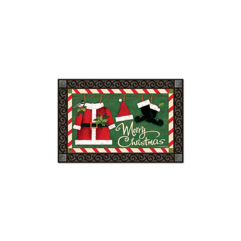 Studio M Santa Suit Mat Borsheims