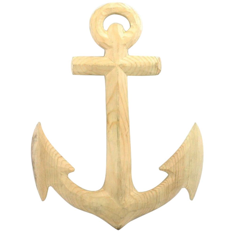 HomArt Carved Wood Anchor 37670 Borsheims