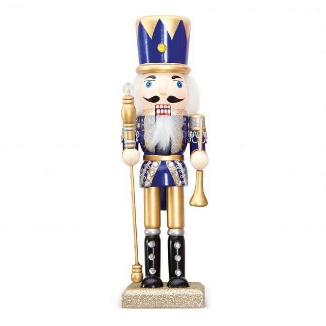 8 Oak Lane Blue Nutcracker