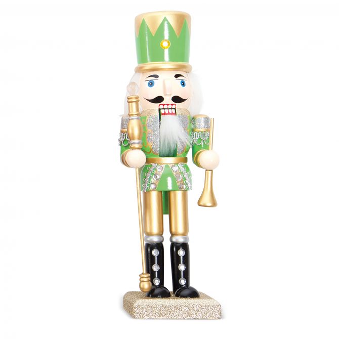 8 Oak Lane Green Nutcracker