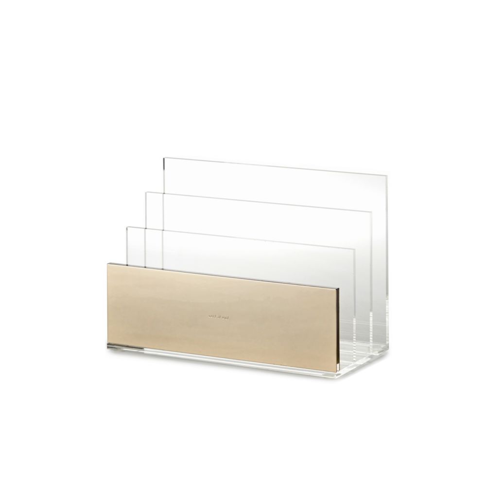 Kate Spade Acrylic Gold File Organizer 166730 Borsheims