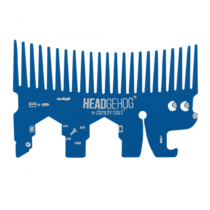 Zootility Headgehog Tool, Blue