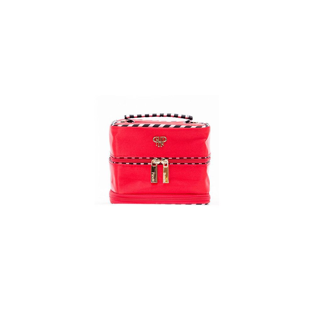 Pursen Tiara Weekender Jewelry Case Red/Marilyn Borsheims