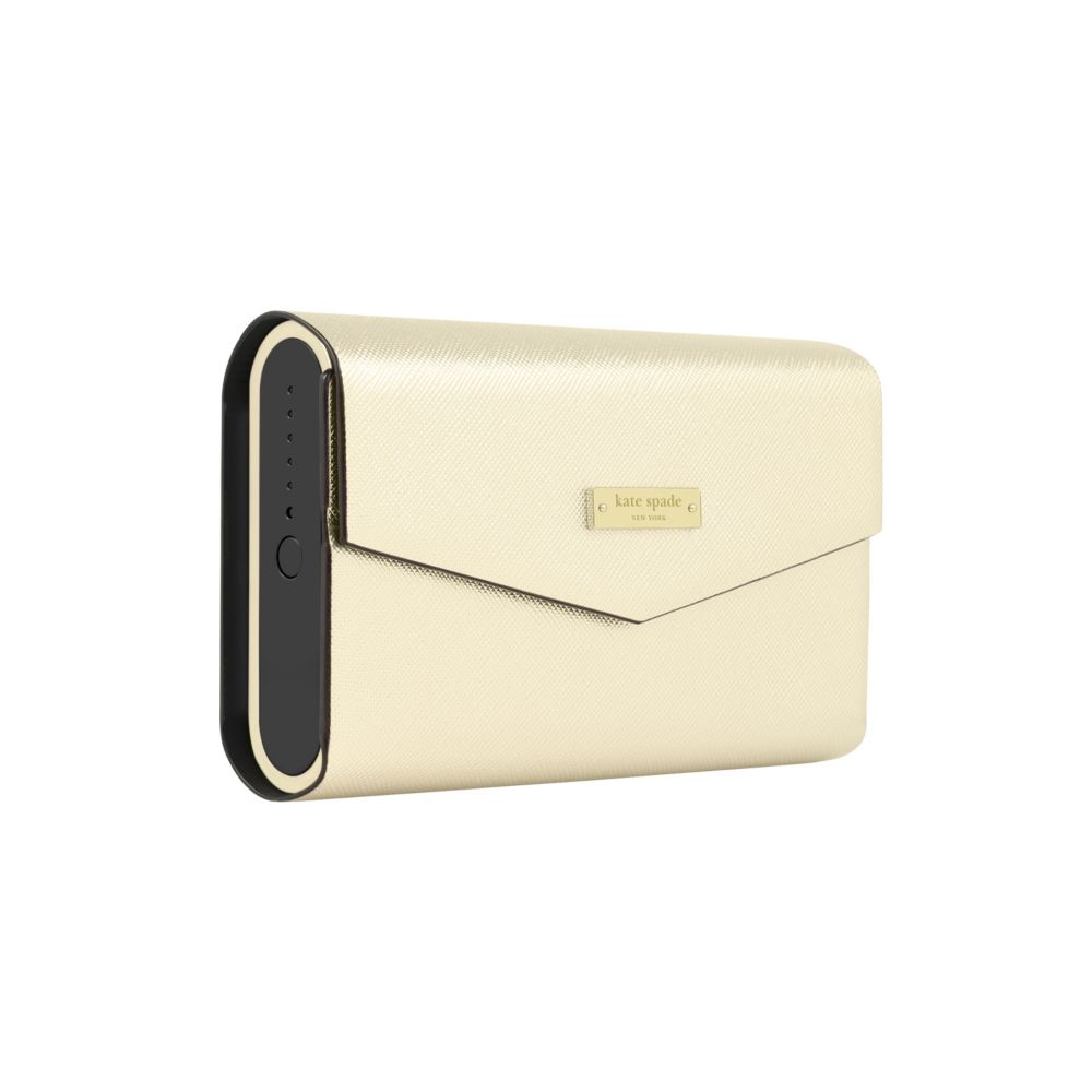 Kate Spade Portable Wireless Speaker, Black & Gold Trim