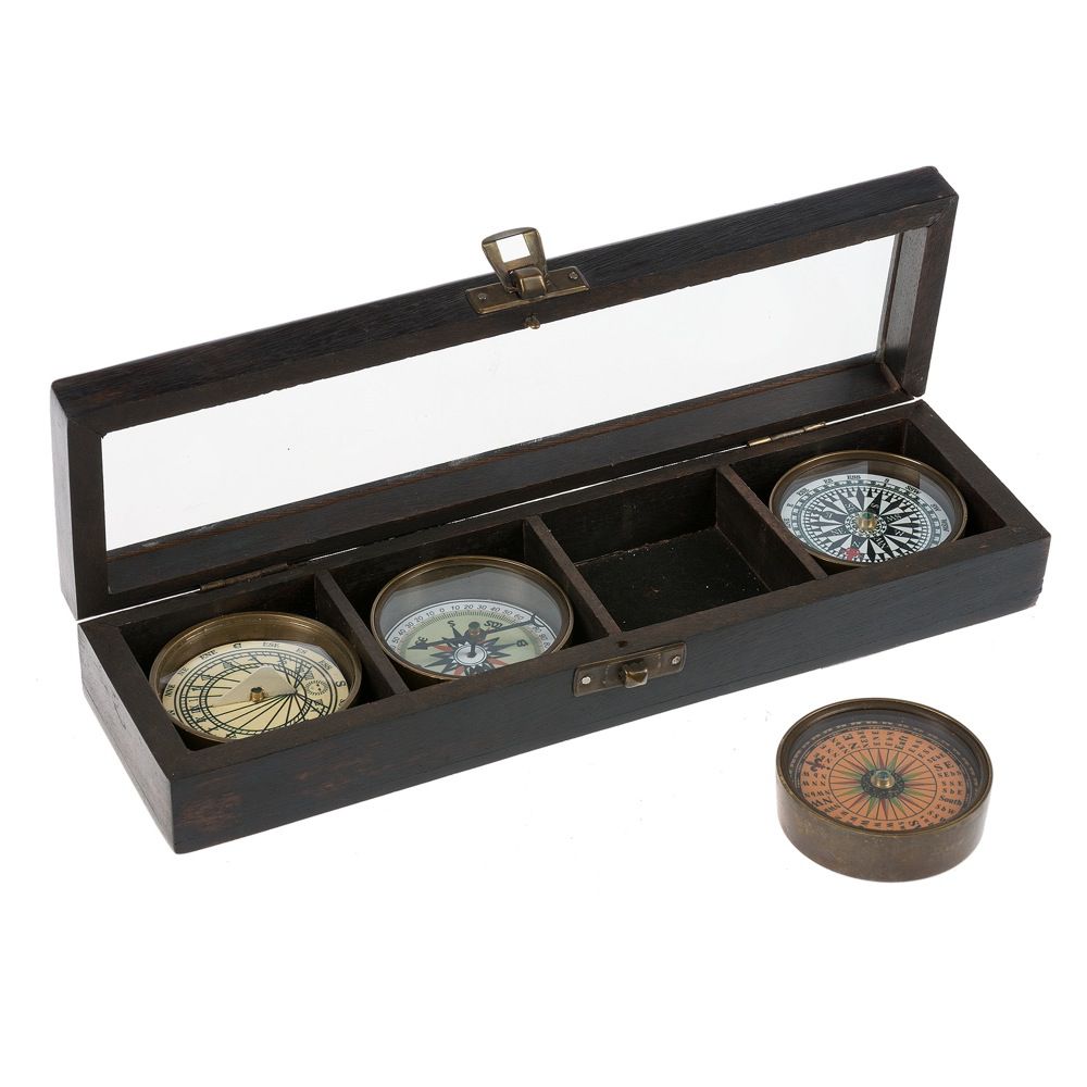 4 Piece Compass Boxed Set of 4 Borsheims