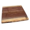 Andrew Pearce Black Walnut Double Live Edge Cutting & Presentation Board, Medium
