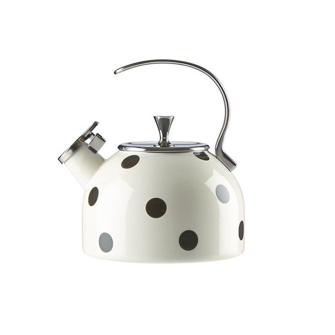 Kate Spade All In Good Taste Deco Dot Tea Kettle