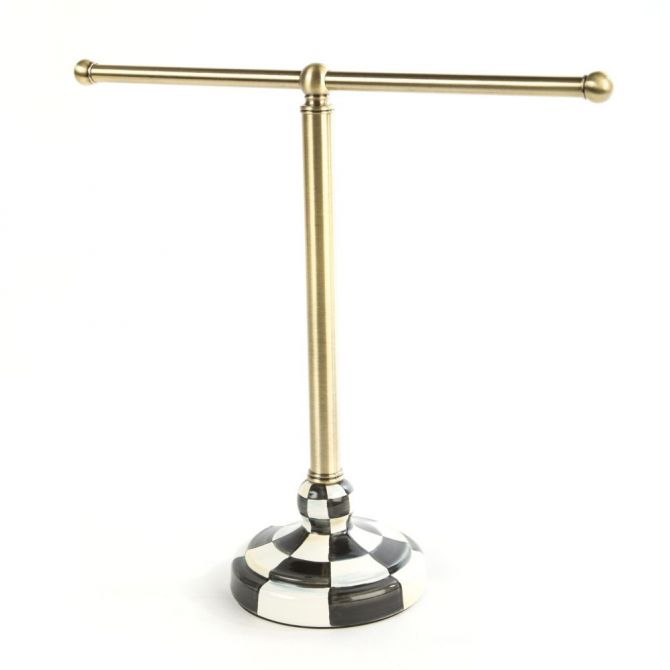 MacKenzie-Childs Courtly Check Tea Towel Stand