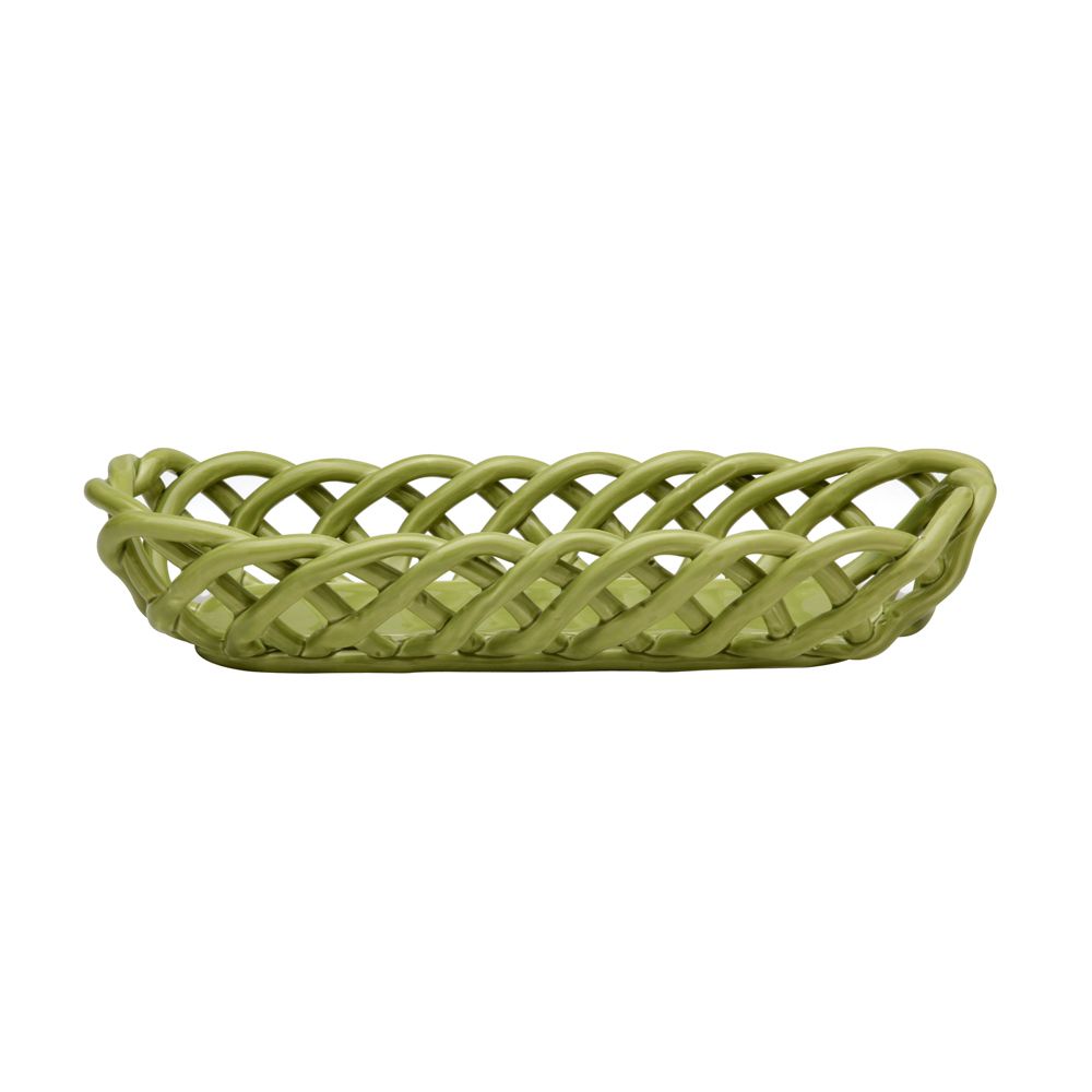 Casafina Baguette Basket, Green