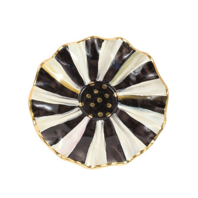 MacKenzie-Childs Courtly Check Saucer