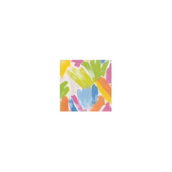 Caspari Brushstroke Paper Cocktail Napkins