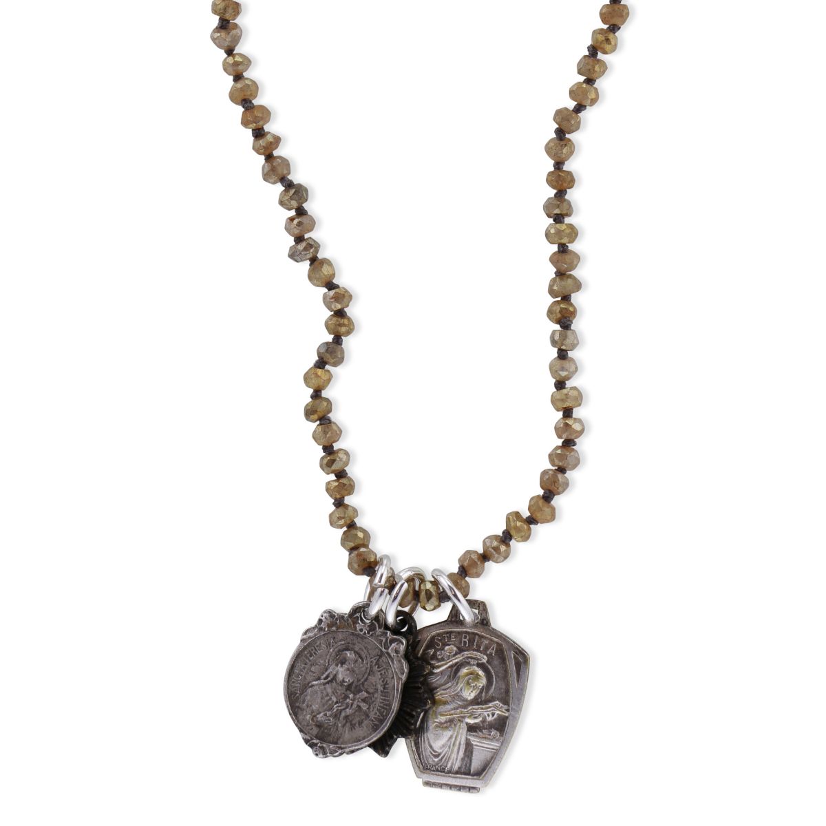 Miracle Icons by Mary Jo Pane Gold Labradorite Necklace | Borsheims