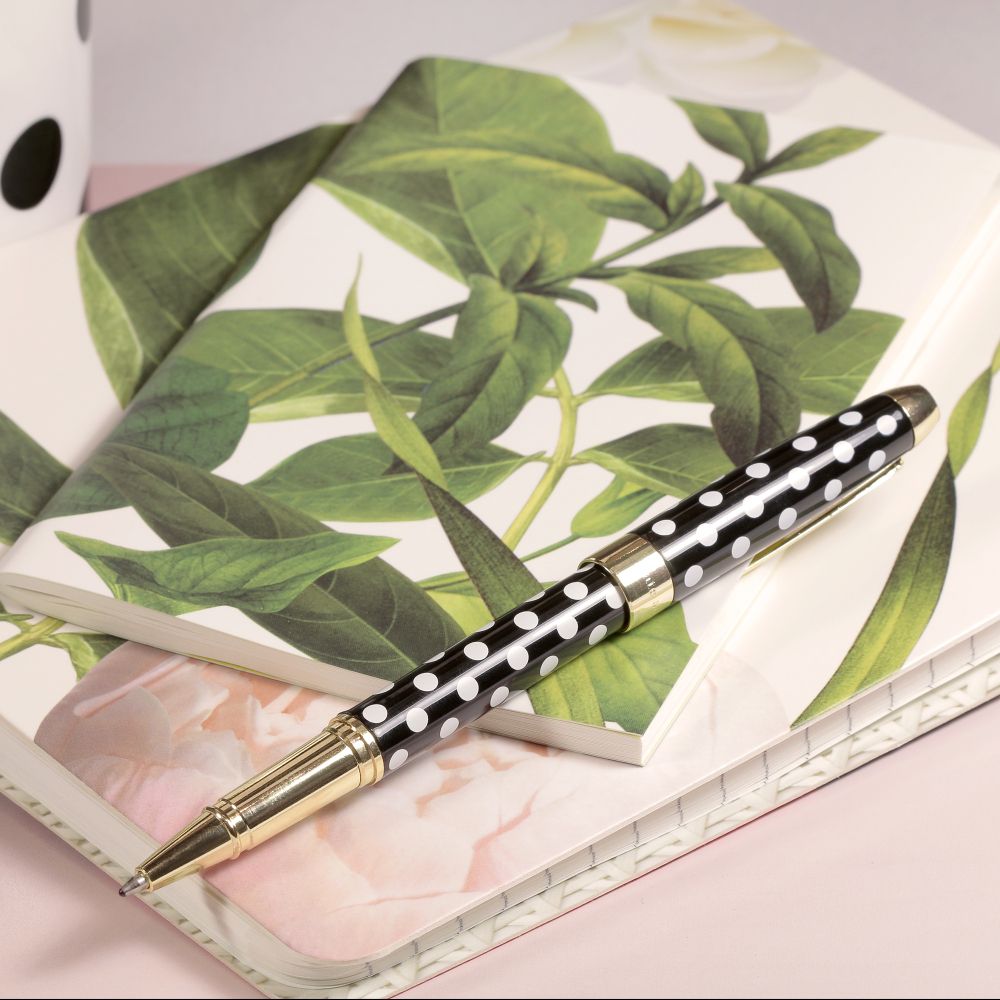 Kate Spade Black Dots Ballpoint Pen
