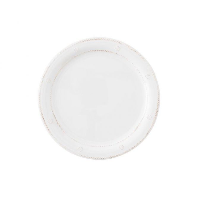 Juliska Al Fresco Berry and Thread Whitewash Melamine Dinner Plate