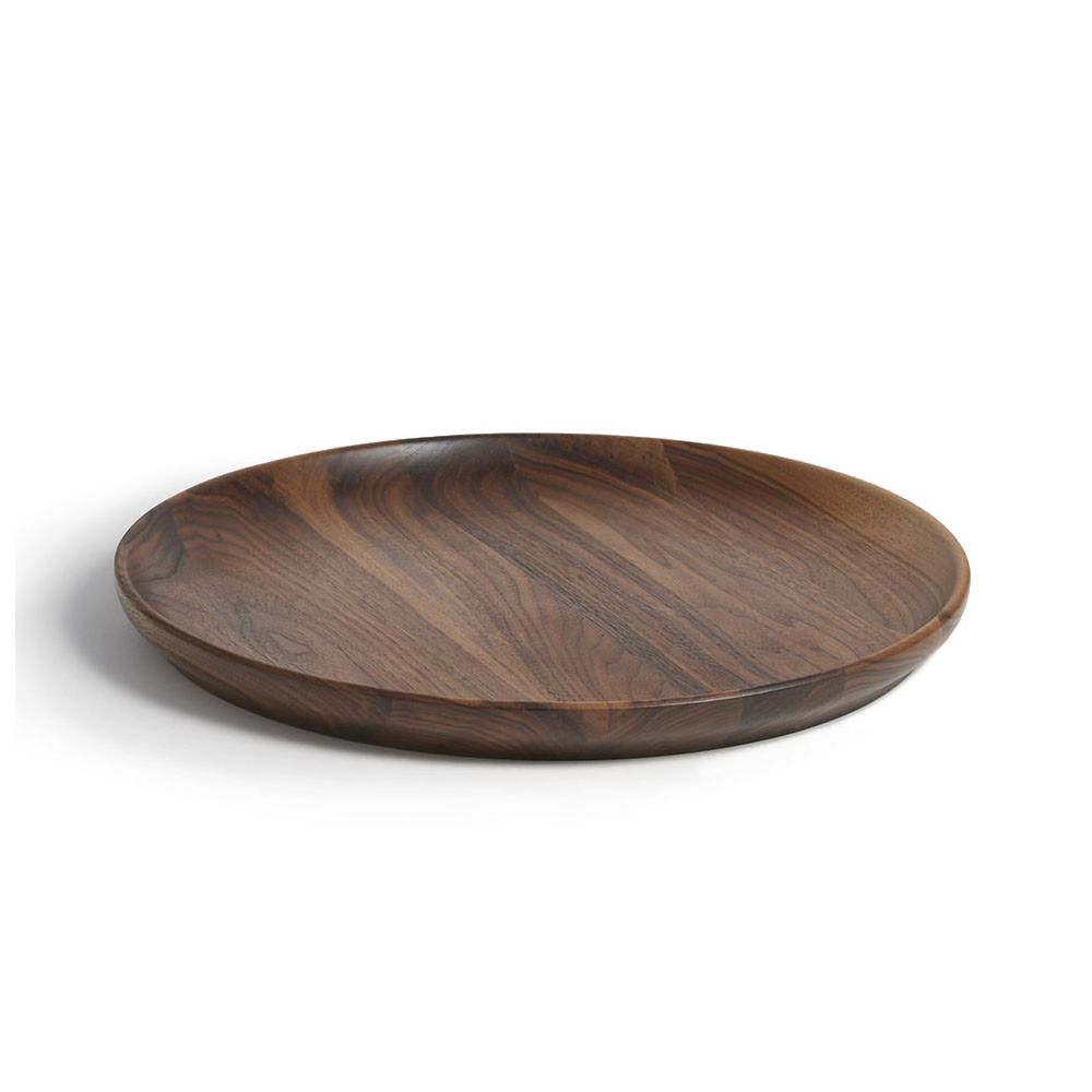 Andrew Pearce Black Walnut Round Serving Platter 16 Borsheims Andrew Pearce Black Walnut Round Serving Platter 16