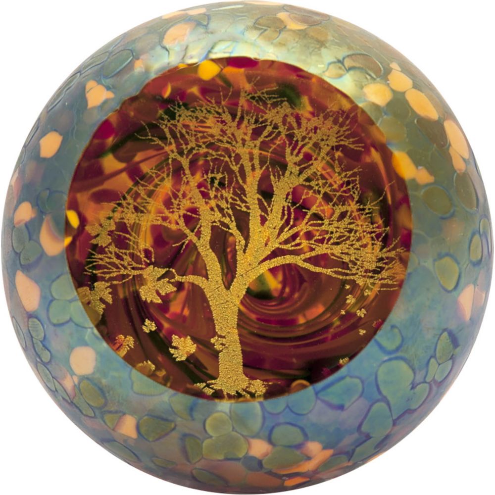 Glass Eye Studio Autumn's Beauty Paperweight 621 Borsheims