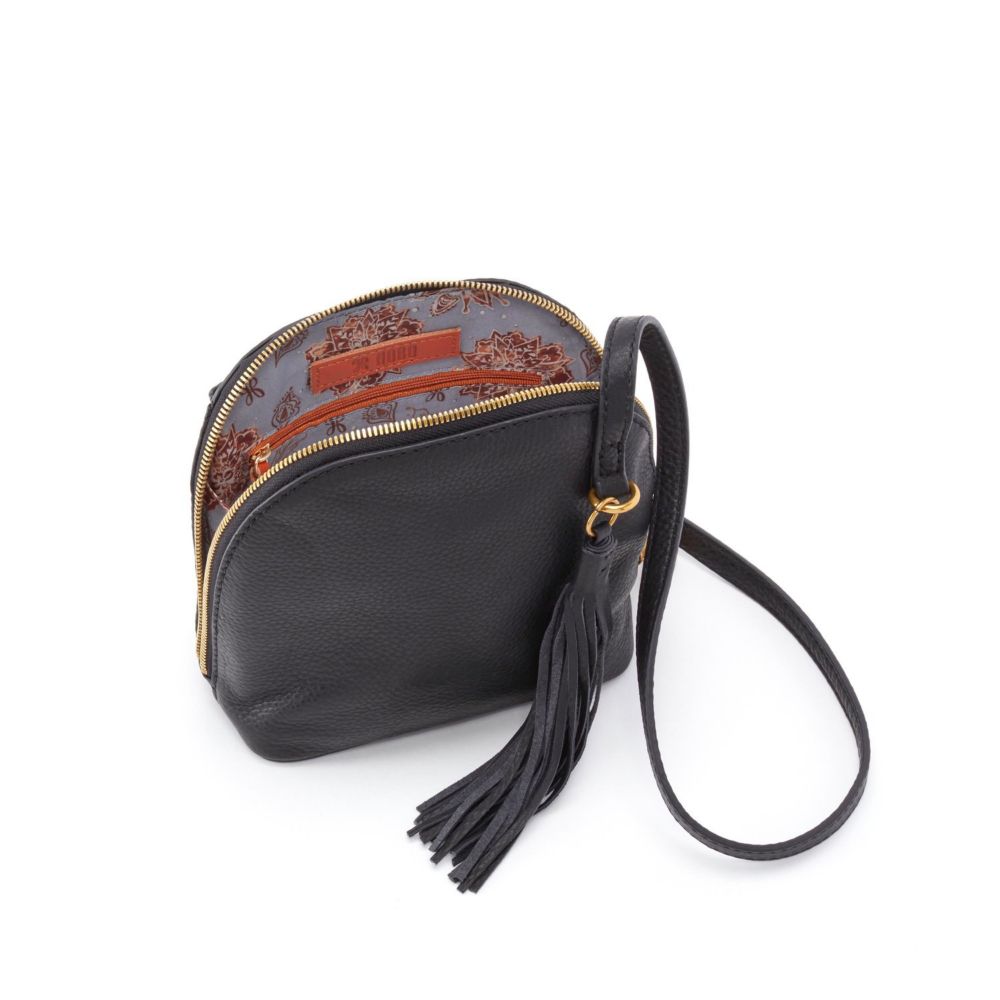Hobo Nash Crossbody, Black