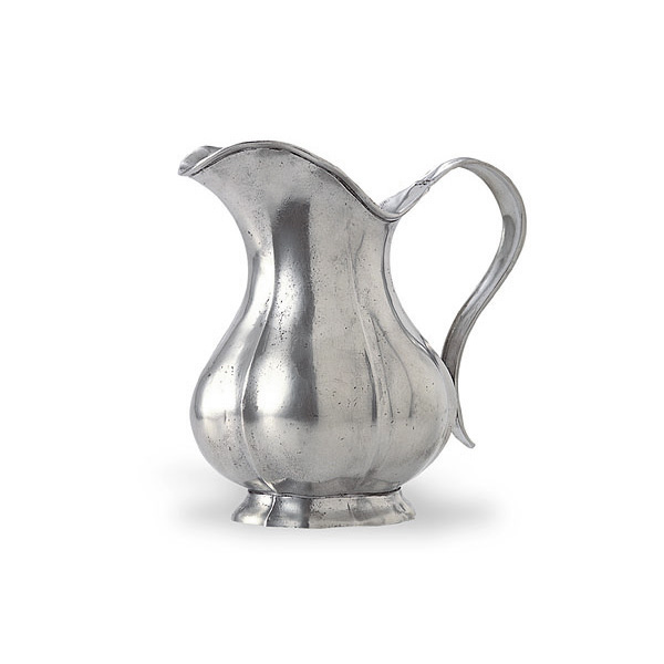 Match Pewter Fluted Pitcher
