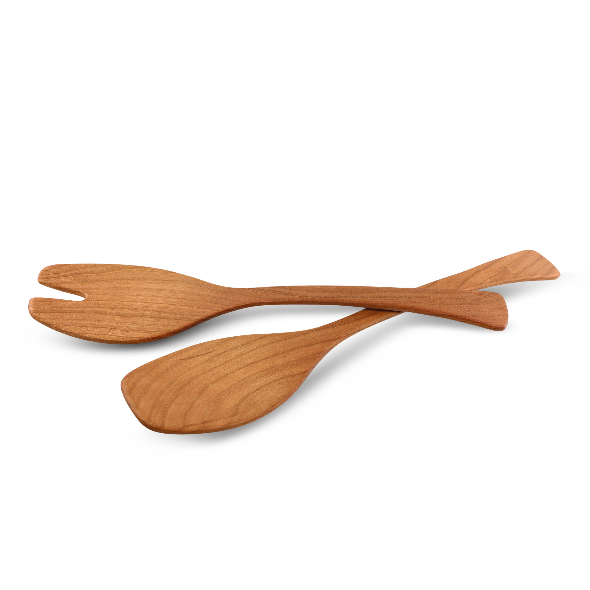 Andrew Pearce Cherry Salad Server Set, 13