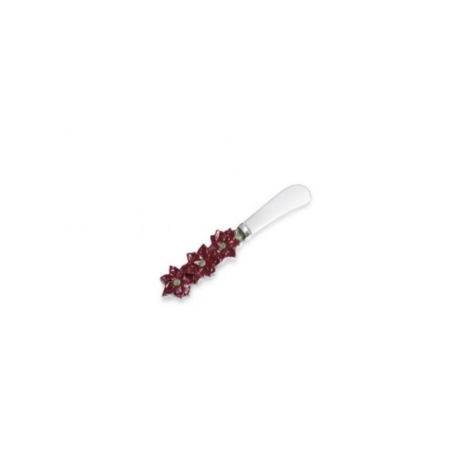 Julia Knight Poinsettia Spreader, Pomegranate