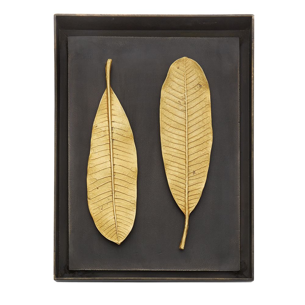 Michael Aram Champa Leaf Shadow Box