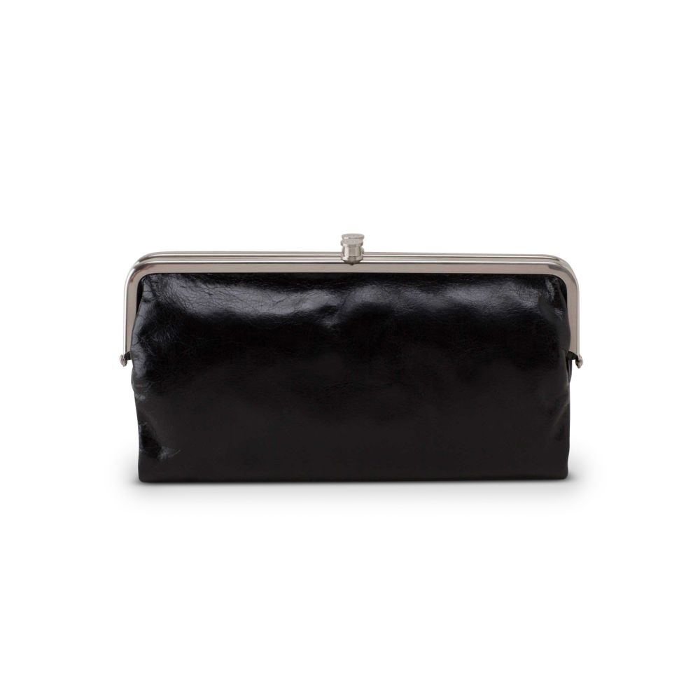 Hobo Lauren Clutch Wallet, Black