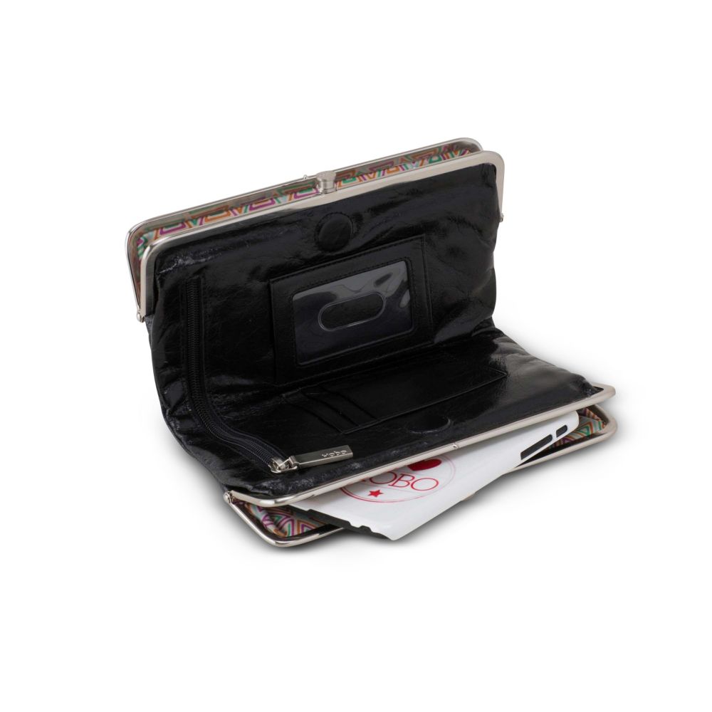 Hobo Lauren Clutch Wallet, Black