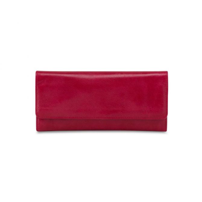 Hobo International Sadie Tri fold Wallet Garnet