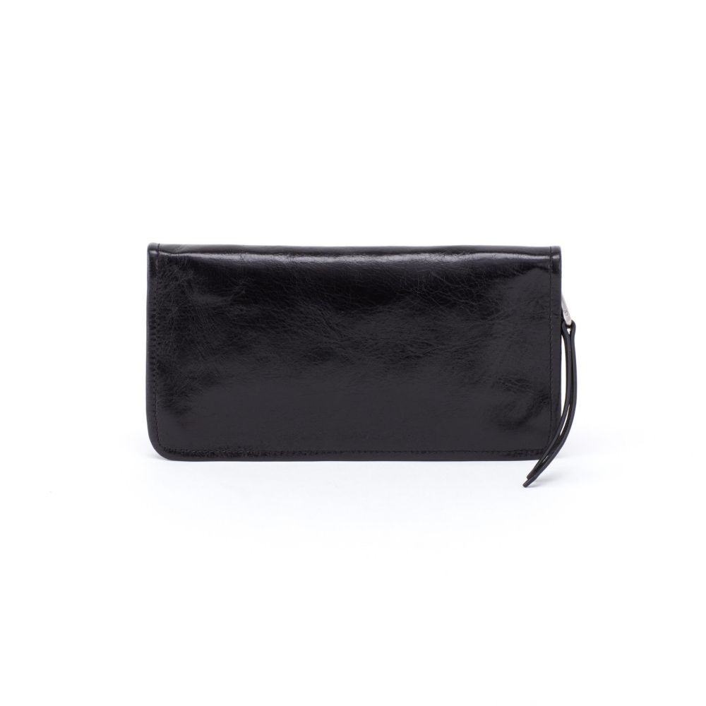 Hobo International Remi Wallet, Black | VI-32295BLK | Borsheims