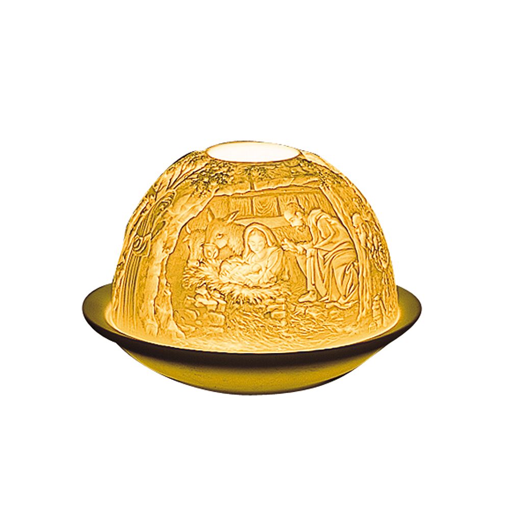 Bernardaud Votive Light, Nativity