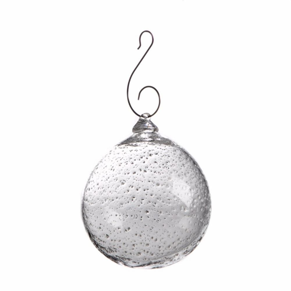 Simon Pearce Silver Leaf Ornament Borsheims