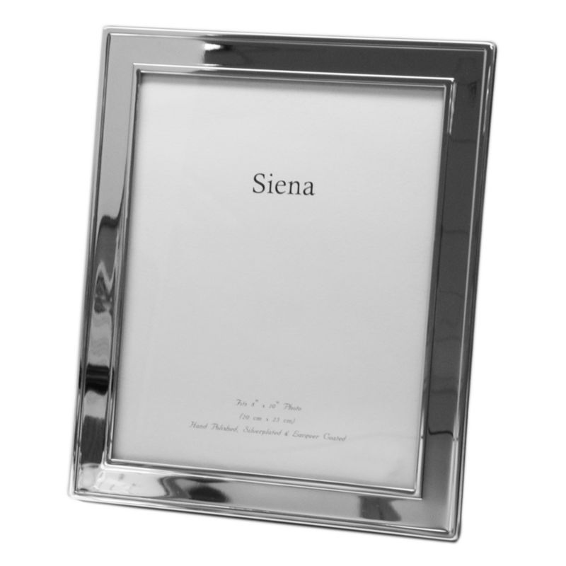 Tizo Siena Silverplate Picture Frame, 8x10 Borsheims