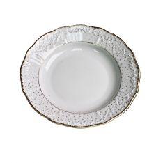 Anna Weatherley Simply Anna Polka Gold Rim Soup