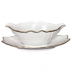 Anna Weatherley Simply Anna Polka Gold Gravy Boat