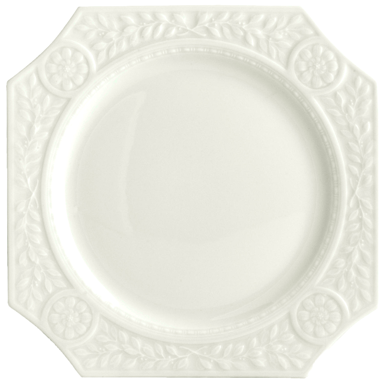 Bernardaud Louvre Square Hors d'Oeuvre Plate, Large