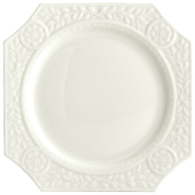 Bernardaud Louvre Square Hors d'Oeuvre Plate, Large