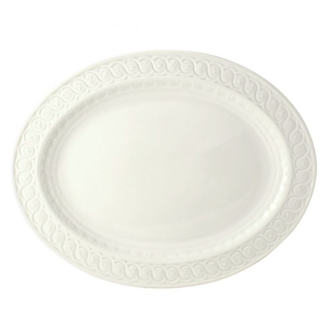 Bernardaud Louvre Oval Platter, 13"