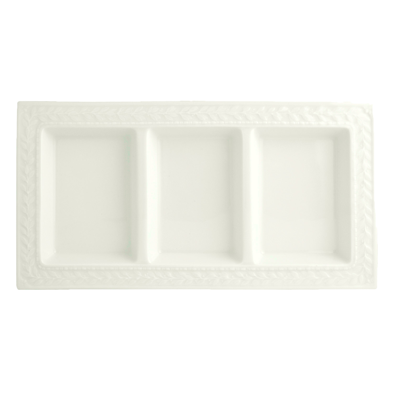 Bernardaud Louvre 3 Compartment Tray