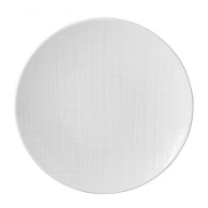 Bernardaud Organza White Coupe Salad Plate