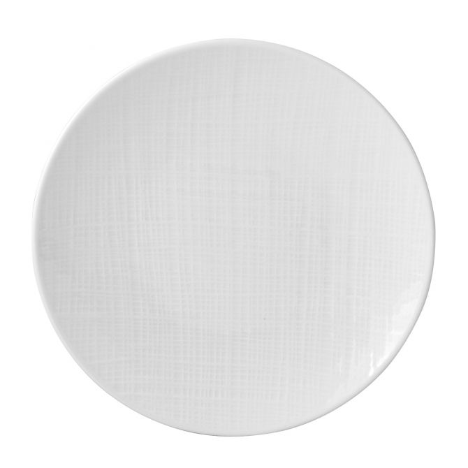 Bernardaud Organza White Coupe Salad Plate
